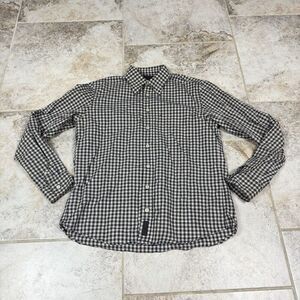 Ralph Ralph Lauren Mens Shirt Medium Plaid Long Sleeve Button Up Preppy